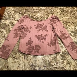 American Eagle Floral Crop Top 🌸
